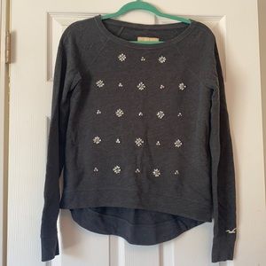 Hollister Long Sleeve Gem Top